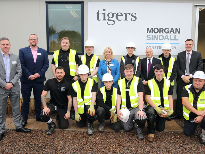 Morgan Sindall Tigers launch consturction
