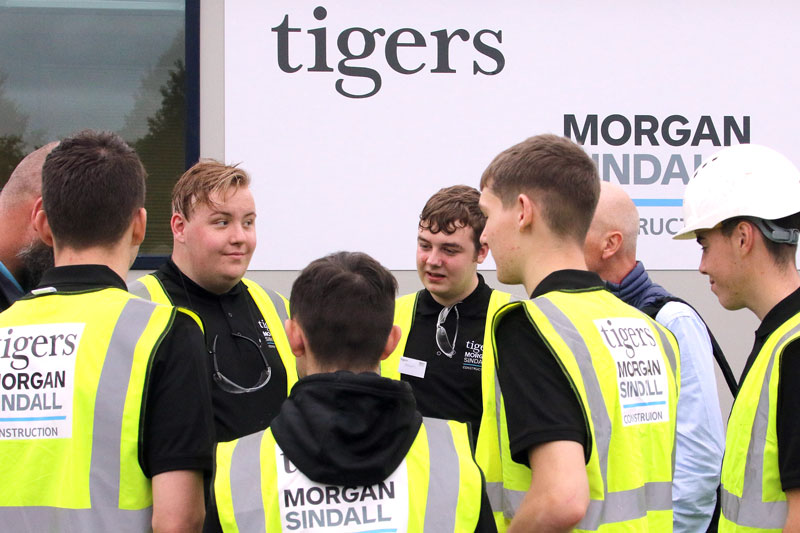 Morgan Sindall Tigers launch consturction apprentices